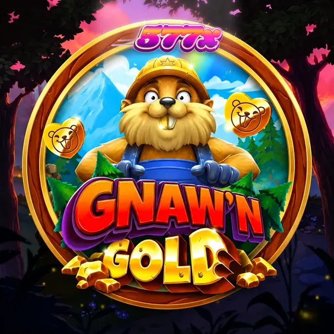 Interface do jogo Gnaw’n Gold em um dispositivo móvel